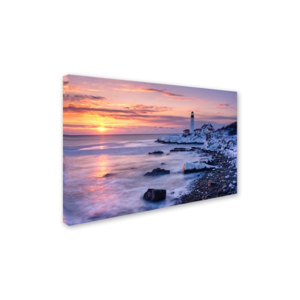 Michael Blanchette Photography 'Winter Lights' Canvas Art,30x47